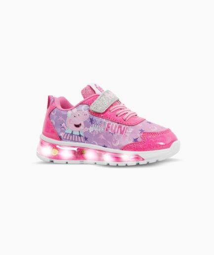 Zapatillas Peppa Pig Fun Plus con luces Footy