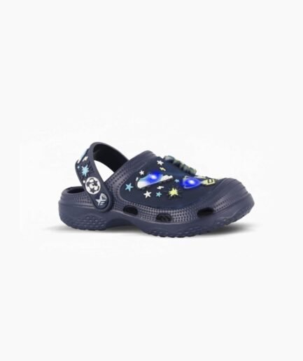 Clogs Cup Azul Marino con Luz Footy